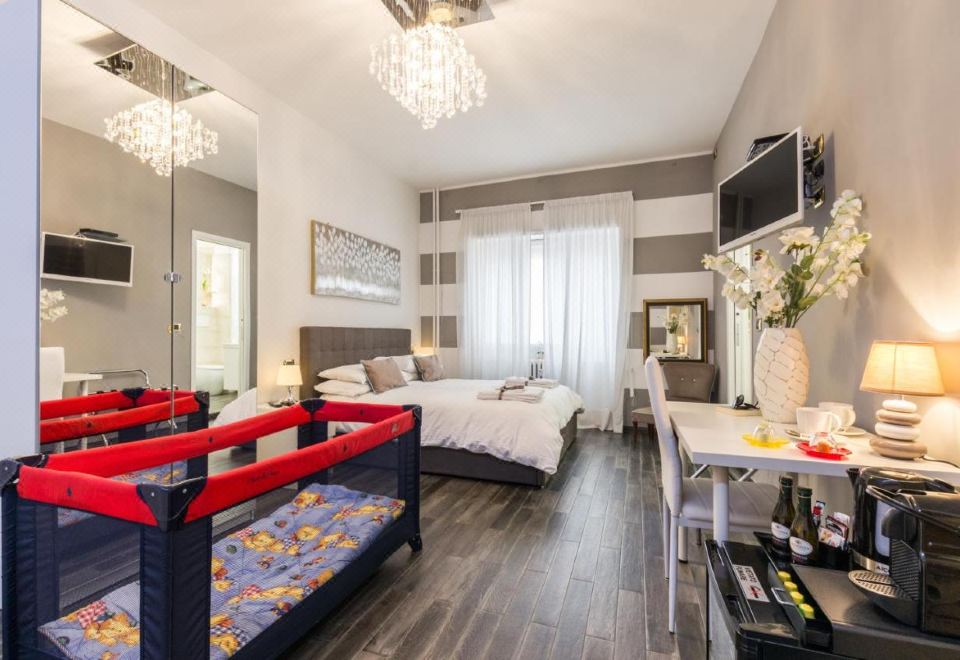 트라스테베레 스위트 하우스 침실