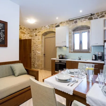 Agarathos Deluxe Homes in the Heart of Kaliviani Near Balos
