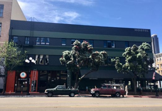 호스텔 주방 시설