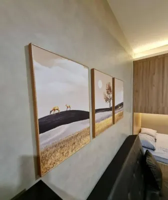 Golden Reindeer City Studio Hotell i Sukawarna