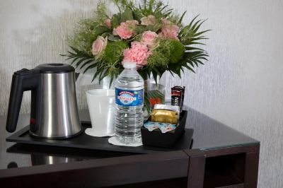 ダブルルーム ホテル アルバート 1エールの写真