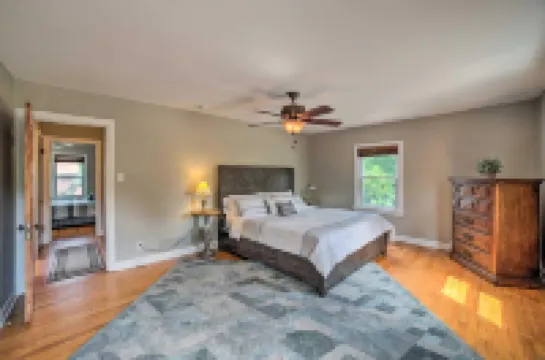 Pet-Friendly Lake Getaway: 1 Block to Beach!