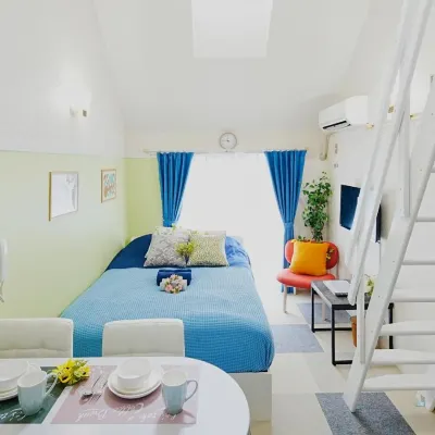 SC Hotel Ohanajaya #203｜車站5分鐘｜帶閣樓｜直達上野 小花茶屋站附近的飯店