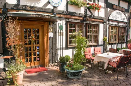 Hotel Hellers Krug Отели в г. Дильмиссен