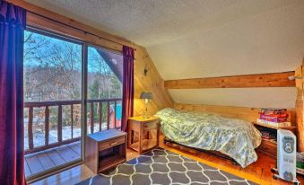 Secluded Johnsburg Retreat with Hot Tub and Fire Pit
