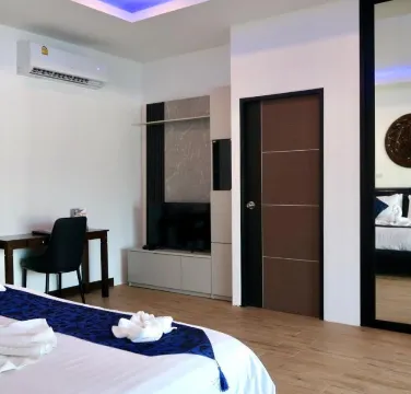 ห้องพร้อมอ่างอาบน้ำสปา(เตียงคิงไซส์)