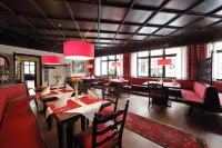 Brauereigasthof-Hotel Roter Ochsen - فطور