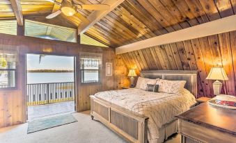 Lakefront Home with Game Room, Kayaks, and Fire Pit