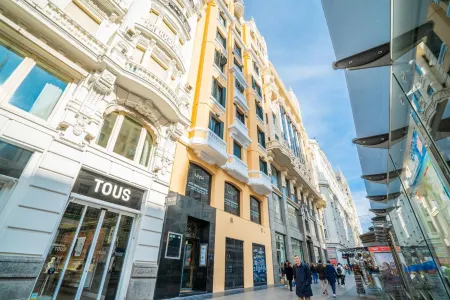 Live it Madrid Gran Vía Отели рядом с достопримечательностью «Сан-Мигель»