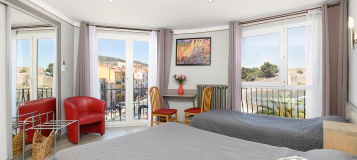 Logis Hôtel le Triton Hotéis em Collioure