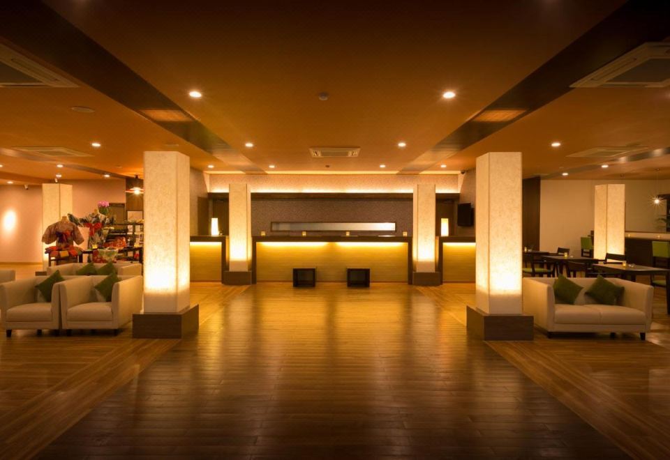 유메오이소 료칸의 평화로운 모습