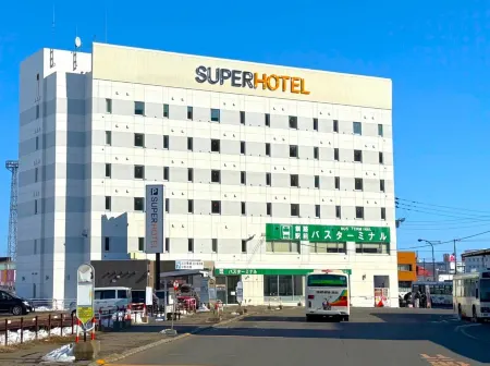 Super Hotel Kushiro-Ekimae Отели рядом со станцией JR Shin-Fuji Station