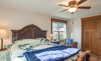 Charming Manchester Retreat with Patio and Fireplace!