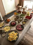 Skata Hotel Henningsvær - 早餐