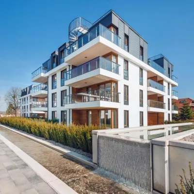 Gdańsk Bursztynowa, Sun & Snow Отели рядом с достопримечательностью «Пляж Елитково»