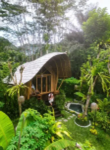 Arcada Bali Bamboo House Hotel berhampiran Mount Agung