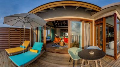 共有エリア アトモスフィア カニフシ モルディブの写真