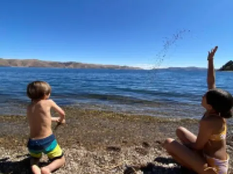 Luna del Titikaka Lodge Isla de la Luna Bolivia Montaña Inka マンコ・カパクのホテル