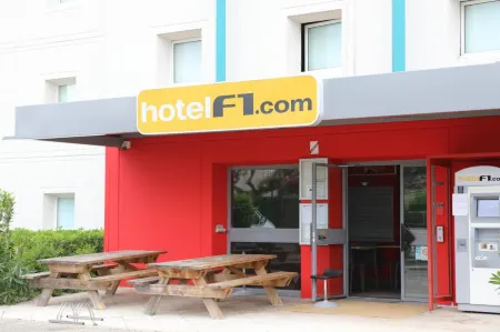 Hotelf1 Orange Centre Echangeur A7 A9 Отели в г. Оранж