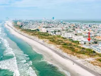 Beautiful Brigantine Condo - Walk to Beach! Hotele w: Brigantine