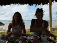 Riake Resort & Villa Beachfront Ecolodge in Sainte Marie - breakfast
