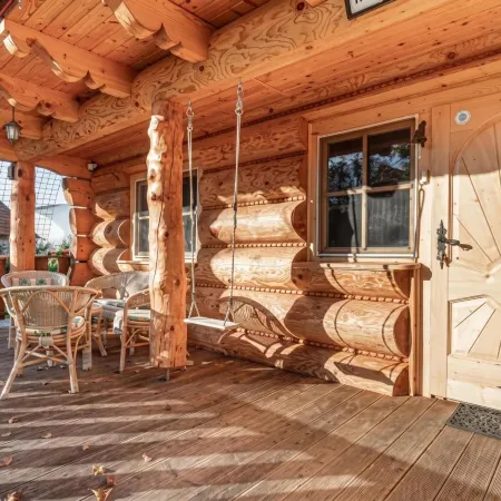 Vilinija Log Cabins Отели в г. Подчетртек