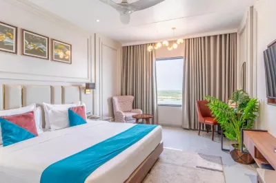 Pride Comfort Dwarka Near Dwarkadhish Temple Hotels near Bhadkeshwar Mahadev Temple