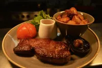 The Oxenham Arms Hotel Devon - breakfast