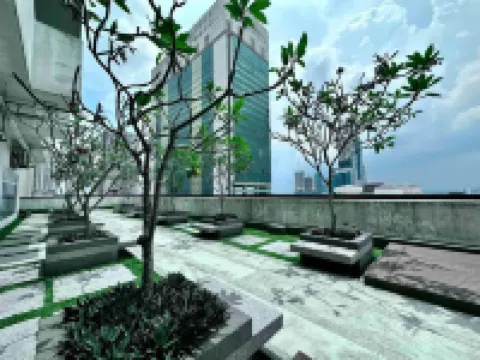 Aesthetic Home Twin Galaxy -2BR- Free Shuttle Bus by Cowidea