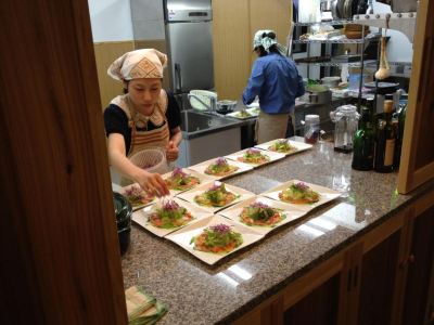 レストラン 白馬姫川温泉　ペンションＴＯＭＡＴＯの写真