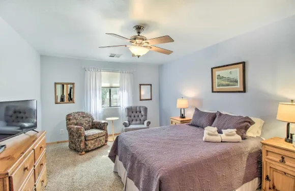 火坑，圍欄庭院：近徒步區的歐弗加德小屋