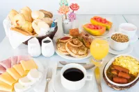 Pousada Hotel Praia Dos Anjos - Frühstück