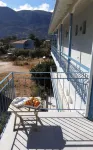 Akrotiri - vue sur la montagne