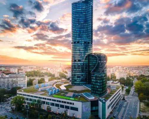 Sky Tower Apartments by Piotr & Michal Hotels in Wroclaw