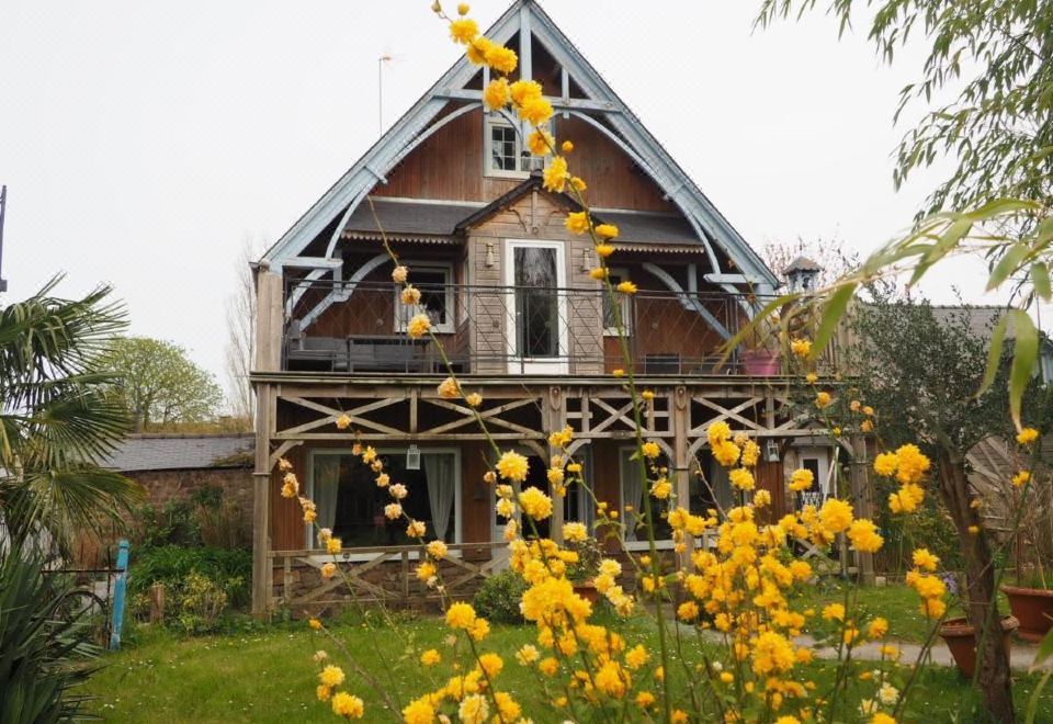 샹브르 도트 플뢰르 드 셀 침실 이미지