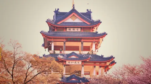 Tai Hu Yuantouzhu Scenic Spot attraction in Wuxi