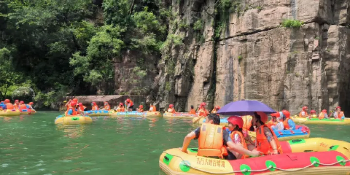 太行大峽谷漂流
