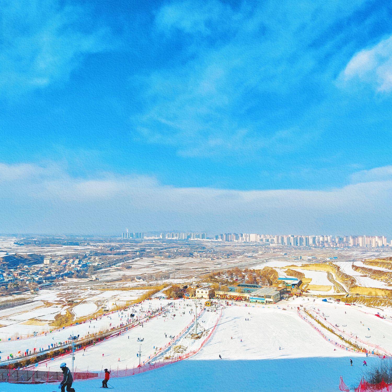 란저우의 인기 스키