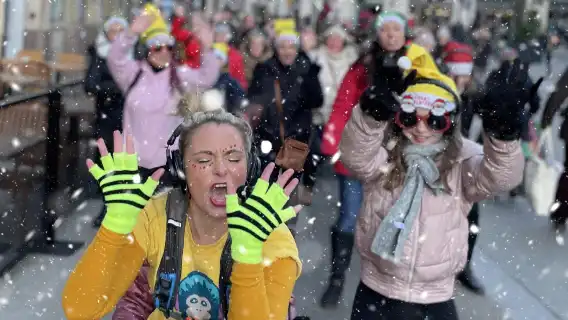 A Festive Silent Disco Adventure in Glasgow (December)