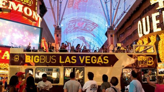 Big Bus Las Vegas: Recorrido guiado en autobús nocturno