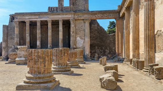Pompei e Vesuvio: visita guidata + degustazione di vini da Napoli