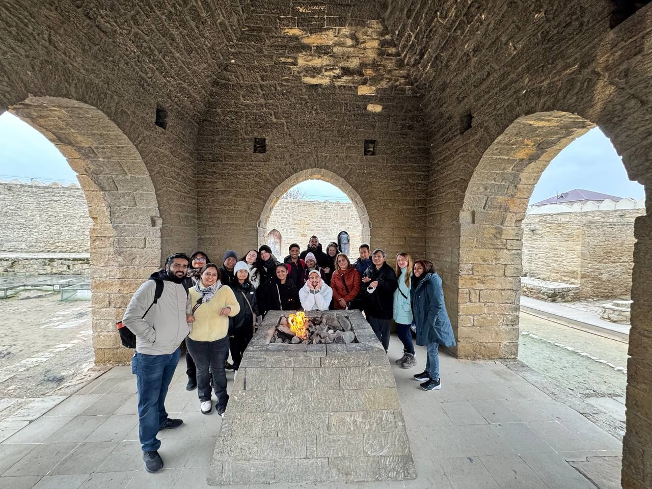 Ateshgah Fire temple and Burning mountain tour