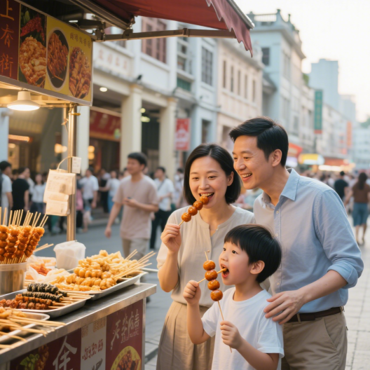 Foto perjalanan di Jalan Pedestrian Shangxiajiu Guangzhou[Foto keluarga, pasangan, sahabat, anak-anak, dan perjalanan keluarga dengan fotografer profesional]