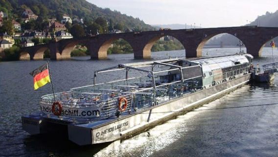 Heidelberg: Grüne Stadtrundfahrt mit dem Solarschiff Neckarsonne