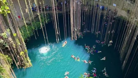 Lawatan sehari ke Taman Tema Xcaret dari Cancun, Mexico (Tur Berbahasa Inggeris)