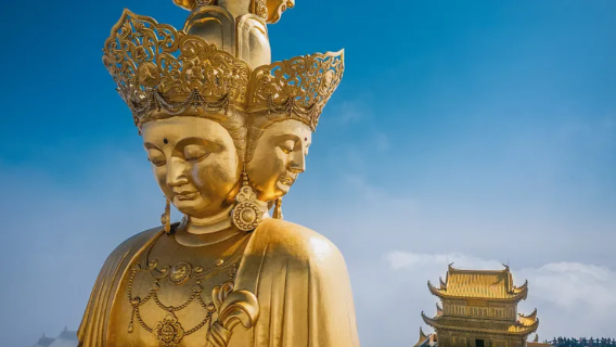 峨眉山一日遊【可選「觀光車免排隊」纜車快速通道丨金頂接駁車】