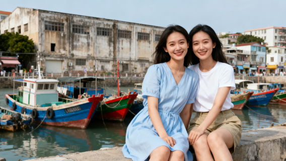 廈門沙坡尾避風塢旅拍【跟拍攝影親子照情侶閨蜜兒童跟拍家庭旅拍】