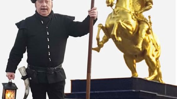 Dresden: Rundgang durch das Barockviertel mit einem Nachtwächter