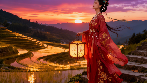 雲和梯田+古堰畫鄉+包車直達山頂隨停隨走/純玩無​​任何購物消費