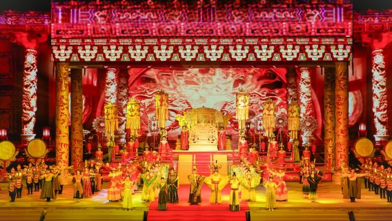 Xi'an: "Tuo Ling Legend" Show/Concert Ticket (360° Rotating Seats + Immersive Time-Travel Experience + Fusion of Eastern and Western Cultures + Recreation of Tang Dynasty Splendor)